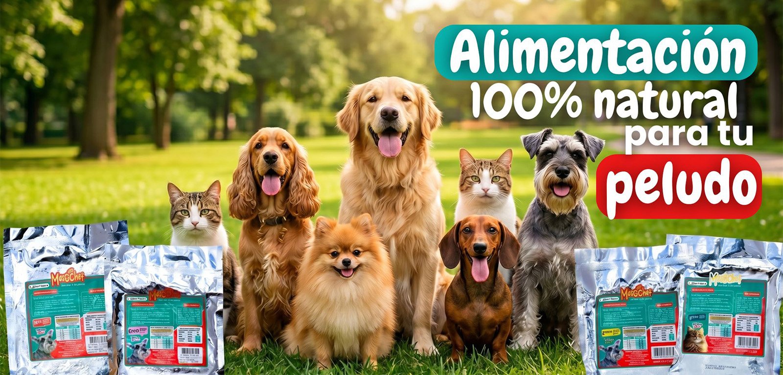 Mascochef Alimento Natural para Mascotas